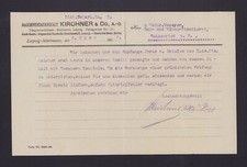 Leipzig rechnung 1907 gebraucht kaufen  Leipzig