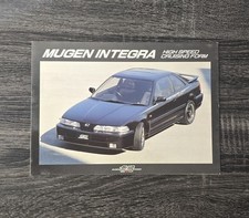 Folheto de catálogo MUGEN 1990-1993 Honda Integra Xsi Da6 Acura Da9 Jdm Japão raro comprar usado  Enviando para Brazil