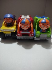 Blippi Mini Play Veículos Caminhão de Bombeiros, Caminhão de Lixo, Caminhão de Buggy Duna todos os 3 Brinquedos comprar usado  Enviando para Brazil