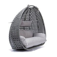Polyrattan hängesessel hänge gebraucht kaufen  Lübbecke