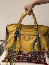 Balenciaga city yellow usato  Torino