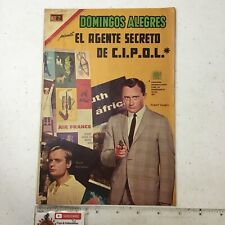 1967 HQs espanhóis Domingos Alegres #714 El Agente Secreto Cipol Novaro México comprar usado  Enviando para Brazil