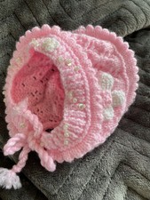 Hand knitted pink for sale  TAUNTON