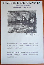Affiche lithographique. bernar d'occasion Affiche lithographique. bernar d'occasion  Bormes-les-Mimosas