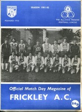 Frickley athletic runcorn for sale  LEEDS