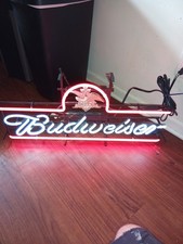 Budweiser neon sign for sale  Williamstown