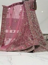 Lengha choli pink for sale  DERBY