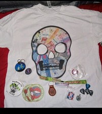 Pegatinas Grateful Dead and Company camiseta de gira final, alfileres, llavero, selecciones, oficial segunda mano  Embacar hacia Mexico