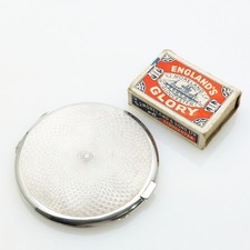 Sterling silver compact for sale  LEICESTER