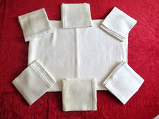 Ancienne nappe lin d'occasion  Expédié en Belgium