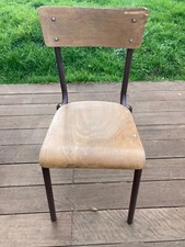 Chaise écolier vintage d'occasion  La Rochelle