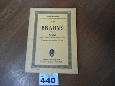 .236 brahms sextet for sale  WALTON ON THE NAZE