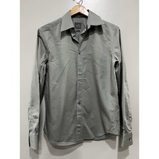 Camisa masculina Armani Exchange cinza S, ajuste relaxado M, botão A/X e logotipo comprar usado Camisa masculina Armani Exchange cinza S, ajuste relaxado M, botão A/X e logotipo comprar usado  Enviando para Brazil