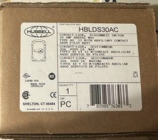Interruptor de desconexão Hubbell HBLDS30AC - HBLDS3AC atualizado com uma parte superior arredondada comprar usado  Enviando para Brazil