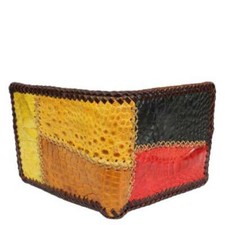 Carteira bifold masculina feita à mão couro de crocodilo marrom pele comprar usado Carteira bifold masculina feita à mão couro de crocodilo marrom pele comprar usado  Enviando para Brazil