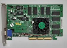 Karta graficzna MSI MS-8831 AGP (NVIDIA GeForce2 PRO, 64MB, TV out, retro, 2001) na sprzedaż  PL