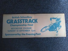 British schoolboy grasstrack for sale  SANDWICH