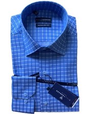 Chemise bleu royal d'occasion  Groslay