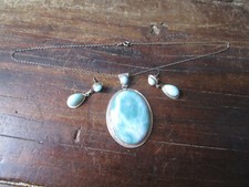 Schmuckset larimar atlantis gebraucht kaufen  Leutenberg