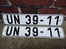 Altes ddr nummernschild gebraucht kaufen  Altenburg