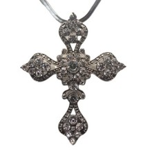 Large rhinestone silver for sale  De Pere