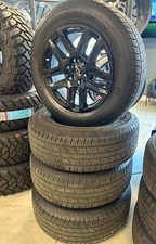 Set of 4 Used '00-'25 Silverado 1500 Black OEM 5913 Rims 275/60R20 General HTS60 for sale  Douglas