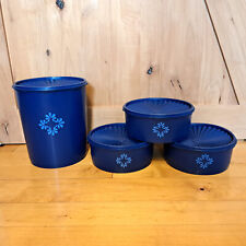 Tupperware canisters blueberry for sale  Albany