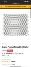 Porcelain mosaic tile for sale  London