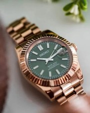 Seikojust Rose Gold Green Dial | Sapphire | NH35 Automatic comprar usado  Enviando para Brazil