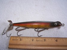 Usado, Isca de pesca subaquática Shakespeare Slim Jim 3 ganchos - adereços assinados duplos!!! comprar usado  Enviando para Brazil