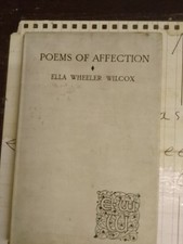 Poems affection ella for sale  LIVERPOOL