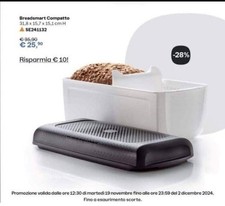 Tupperware breadsmart compatto usato  Viggiano