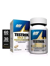 GAT Testrol Gold 60 comprimidos reforço de teste natural potência masculina, nova fórmula EUA* comprar usado  Enviando para Brazil
