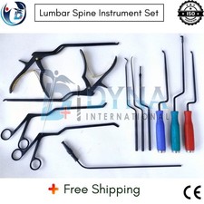 Conjunto de instrumentos lombar posterior minimamente invasivo coluna vertebral 12 peças ortopédico preto comprar usado Conjunto de instrumentos lombar posterior minimamente invasivo coluna vertebral 12 peças ortopédico preto comprar usado  Enviando para Brazil