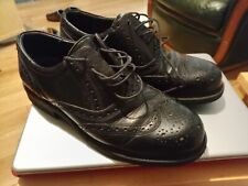 Men black brogues for sale  NEATH