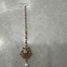 Gold indian maang for sale  BROMLEY