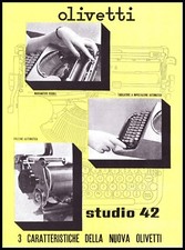 Pubblicita 1939 olivetti usato  Biella