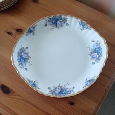 royal albert moonlight rose cake stand for sale  TOWCESTER