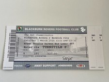Blackburn norwich city for sale  NORWICH