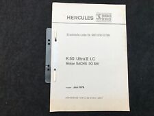 Ersatzteilliste hercules ultra gebraucht kaufen  Kulmbach