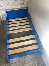 Blue car bed for sale  BLACKBURN