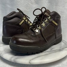 Timberland Botas de Campo Crianças 3.5 Couro Marrom Caminhada Inverno Laço Sola comprar usado Timberland Botas de Campo Crianças 3.5 Couro Marrom Caminhada Inverno Laço Sola comprar usado  Enviando para Brazil