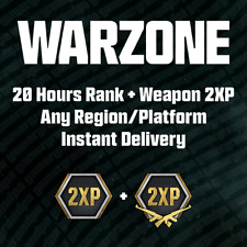 🔥 20 HORAS WARZONE DUAL 2XP ~ BO6 S1 | 20H RANK + 20H ARMA | ENTREGA INSTANTÂNEA comprar usado  Enviando para Brazil
