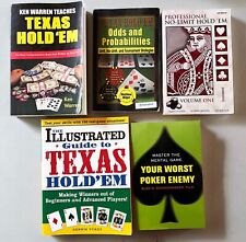 Poker book lot for sale  North Fork