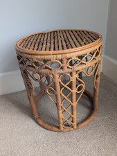 Vintage round bamboo for sale  ROCHESTER