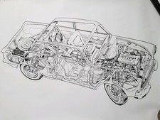 Lotus cortina cutaway for sale  YORK