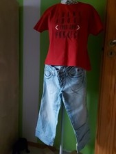 Jeans umschlag hell gebraucht kaufen  Sinsheim