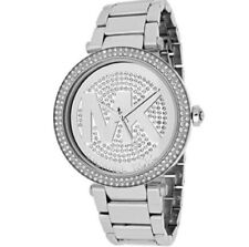 Relógio feminino Michael Kors MK5925 Parker mostrador prata aço inoxidável 39 mm comprar usado  Enviando para Brazil