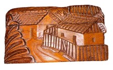 Vintage carved wood for sale  Norman