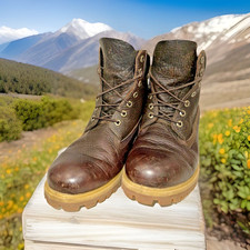 Usado, Botas de couro Timberland 8” Expresso A6959 premium masculina tamanho 11M comprar usado  Enviando para Brazil